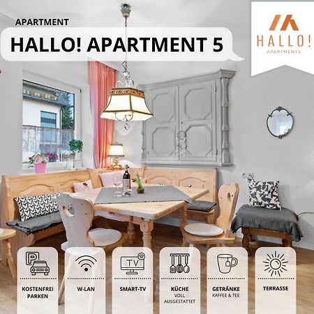 Sehr Grosse Ferienwohnung In Bester Lage Mit Grosser Sonnenterrasse L Innenstadtnaehe L 1 Minute Zum Bahnhof L Grosse Kueche L Tv L Extra-Wc L Free-Wlan L Willkommen Im Hallo!-Apartment 5 Бад-Верисхофен Экстерьер фото